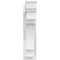 Ekena Millwork Merced Architectural Grade PVC Outlooker with Traditional Ends, 7"W X 30"D X 30"H OUTP07X30X30MRC01 - alternate 2